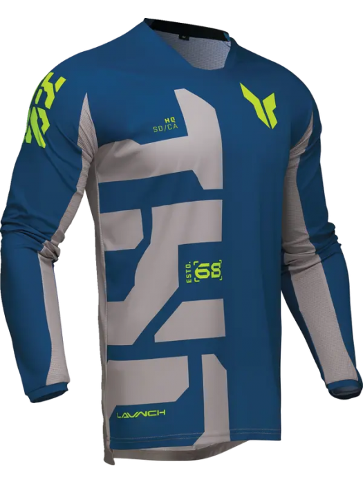 Джърси THOR Launchmode Forge BLUE